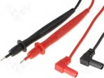 Сонди за измервателен уред PPOM-10 Измервателен проводник 0,7m 60VDC черен и червен